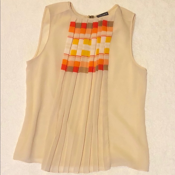 Vince Camuto Pleated Front Tank - Picture 1 of 1
